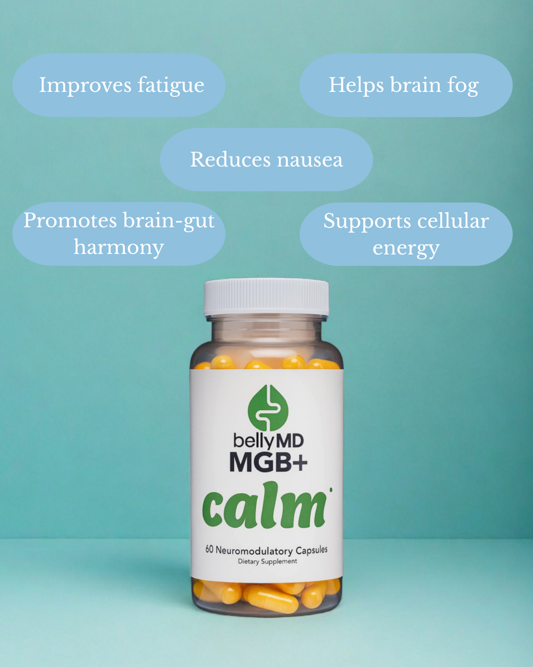 MGB+ Calm – Physician-Formulated Supplement for Cannabis Users with Gut Issues